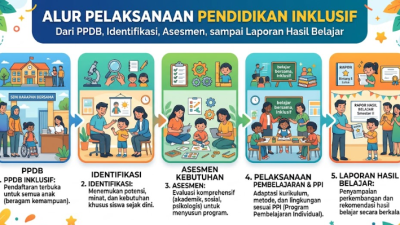 Alur Pelaksanaan Pendidikan Inklusif: Dari PPDB, Identifikasi, Asesmen, sampai Laporan Hasil Belajar