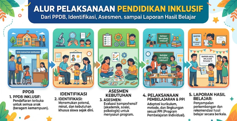 pelaksanaan pendidikan inklusif